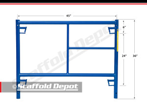 SD series box frame 36 inches high by 48 inches wide