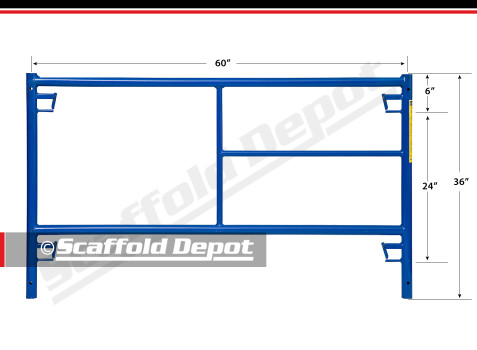 SD series box frame 36 inches high by 60 inches wide