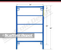 SD series box frame 60 inches high by 36 inches wide