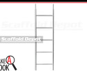 Scaffold Depot's 5 foot steel access ladder