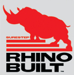The Surestep Rhino Built Logo