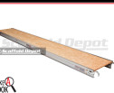 Scaffold Depot's 10 foot long by 19 inch wide aluminum plywood deck
