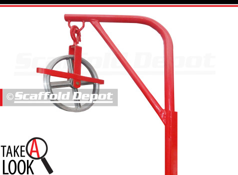 pulley wheel hanger