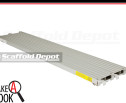 A 10 inch by 19 foot long aluminum plank.
