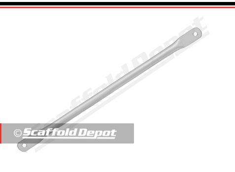 A Scaffold Depot guardrail